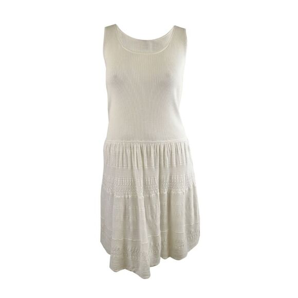 Lauren Ralph Lauren Women's Jersey Sleeveless Dress (XXL, White) - Picture 1 of 3